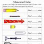 Measuring To The Nearest Half Inch Worksheets
