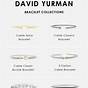 David Yurman Cable Bracelet Size Chart