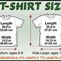 Toddler T Shirt Size Chart