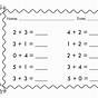 Easy Math Worksheet For Kindergarten