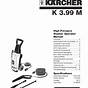 Karcher Power Washer K3 Manual