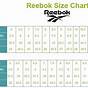 Reebok Cm Size Chart