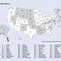 Usa Map With States Abbreviations