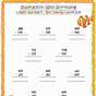 Subtraction With Borrowing Worksheets Free
