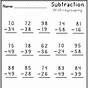 Free Printable Subtraction With Regrouping