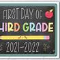 First Day Of 4th Grade Printable 2022