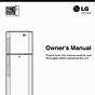 Lg Refrigerator Parts Manual