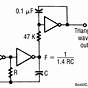 Triangular Wave Generator Circuit