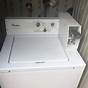 Whirlpool Commercial Washer Heavy Duty Series Manual