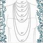 Womens Necklace Size Chart