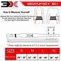 Weight Lifting Belt Size Chart