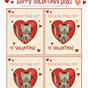 Valentines Cards Kids Printable