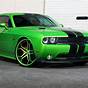 Army Green Dodge Challenger