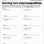 Linear Inequalities Worksheet Answer Key