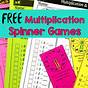 Free Multiplication Printable Games