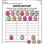 Easter Graph Worksheet Printable
