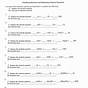 Completing Chemical Equations Worksheet