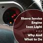 Nissan Xterra Service Engine Soon