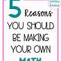 Make Your Own Math Worksheet