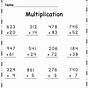 Multiplication Worksheets Three Digit By Two Digit