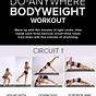 Body Weight Workout Circuit