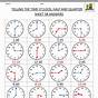 Telling Time To The Nearest 5 Minutes Worksheets