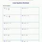 Equation Worksheets For 7th Grade