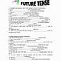Future Tense Worksheets With Answers