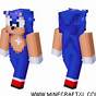 Sonic The Hedgehog Minecraft Skins