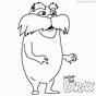 Printable Lorax Coloring Pages