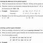 Factor Binomials Worksheet