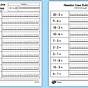 Subtraction With Number Line Worksheets