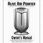 Living Air Purifier Manual