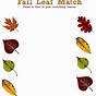 Fall Activities Printables