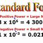 Standard Form Elementary Math
