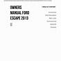 Owners Manual For 2017 Ford Escape