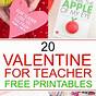 Valentines Printables From Teacher