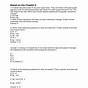 Fall Problems Worksheet With Answers