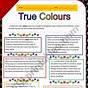 True Colors Activity Worksheet