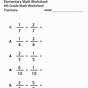 Grade 4 Fractions Worksheets