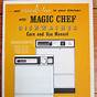 Magic Chef Dishwasher Manual