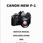 Canon F166 400 Manual