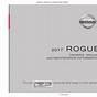 2017 Nissan Rogue Owner's Manual