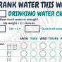 Water Drinking Chart Printable