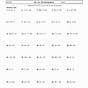 Two-step Equations Worksheets