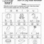 Vowel Worksheets 1st Grade Printable