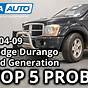 Problems With 2005 Dodge Durango