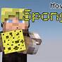 Sponges Minecraft Recipe