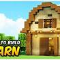 How To Build A Barn In Minecraft