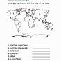 Free Printable Worksheets On Continents And Oceans